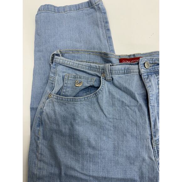 Gloria Vanderbilt Womens Jeans Size 14 Short Denim - Picture 2 of 11